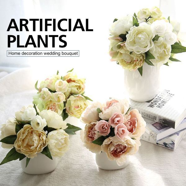 wedding decoration party home decor 5 color fake flower artifical peony bouquets artificial peony flower elegant livingroom
wedding decoration party home decor 5 color fake flower artifical peony bouquets artificial peony flower elegant livingroom