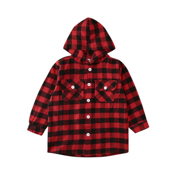 2020 toddler kids baby girls 2-7y new fashion plaid shirt long sleeve hooded shirts outwear red, White;black
2020 toddler kids baby girls 2-7y new fashion plaid shirt long sleeve hooded shirts outwear red, White;black