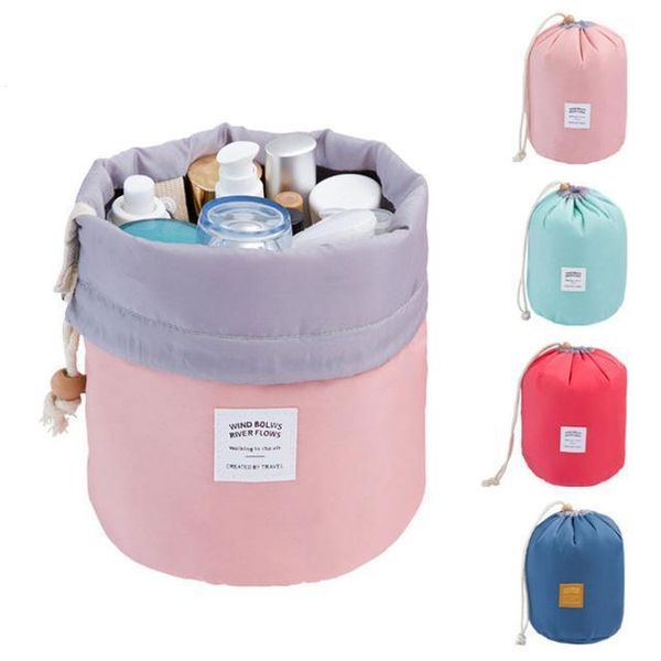 practical multi-functional individual barrel shaped cosmetic bag women travel brand toiletry makeup bags lady neceser organizer
practical multi-functional individual barrel shaped cosmetic bag women travel brand toiletry makeup bags lady neceser organizer