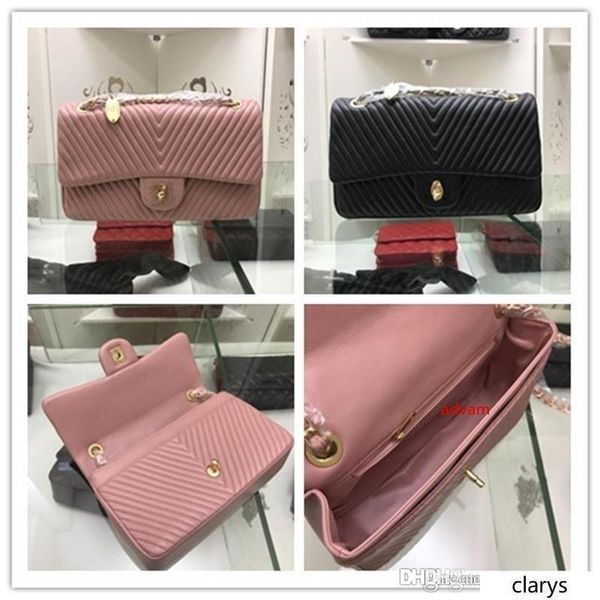 2020 chevron v stitch single flap shoulder bag pink purple v-stitch double flap chain shoulder bag black leather 1213 size:25.15.8cm
2020 chevron v stitch single flap shoulder bag pink purple v-stitch double flap chain shoulder bag black leather 1213 size:25.15.8cm