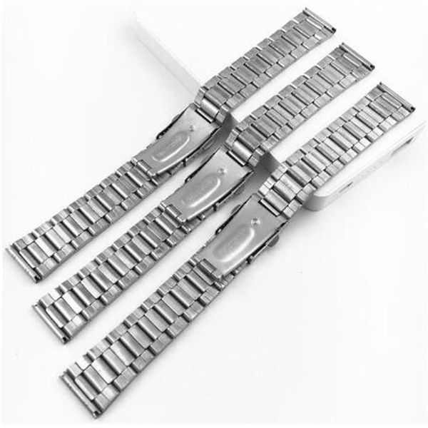 12/14/16/18/20/22mm stainless steel watch strap wrist bracelet silver color metal watchband with folding clasp for men women, Black;brown
12/14/16/18/20/22mm stainless steel watch strap wrist bracelet silver color metal watchband with folding clasp for men women, Black;brown
