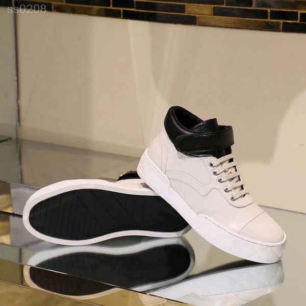 2019 europe and america new waterproof leather high-shoes velcro thick-soled casual shoes sneakers classic comfortable tide, Black
2019 europe and america new waterproof leather high-shoes velcro thick-soled casual shoes sneakers classic comfortable tide, Black