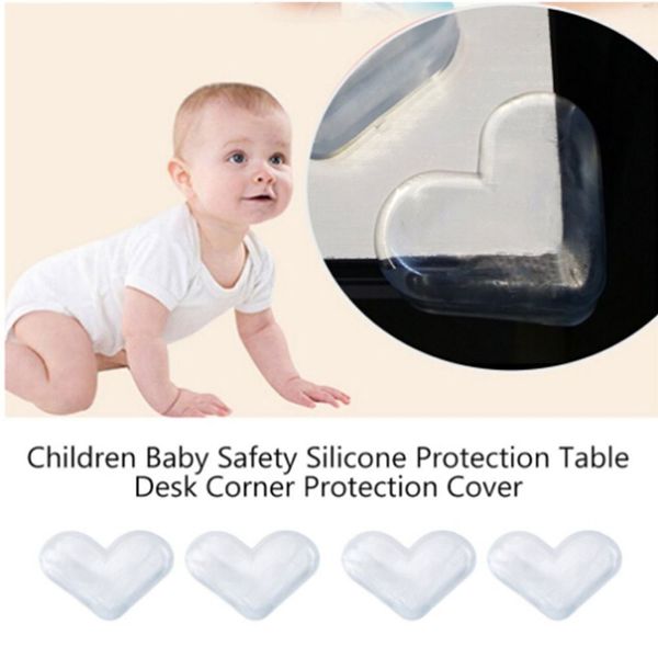 4pcs child baby safety silicone protector table corner edge protection cover children anticollision edge & guards
4pcs child baby safety silicone protector table corner edge protection cover children anticollision edge & guards