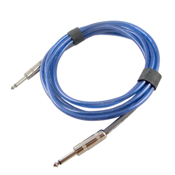 blue guitar 6.35mm jack cable audio connection cable for electric guitar bass parts 300cm
blue guitar 6.35mm jack cable audio connection cable for electric guitar bass parts 300cm