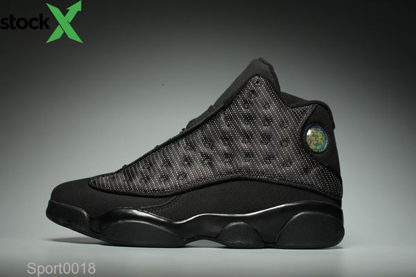 wholesale new 13 xiii black men basketball shoes sports sneakers trainers outdoor with box size 7-12