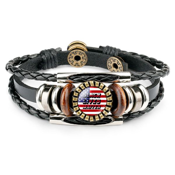 leather black lives matter bracelets i cant breathe letter fashion design mens vintage braid bead charm bracelet bangle women jewelry gifts, Golden;silver
leather black lives matter bracelets i cant breathe letter fashion design mens vintage braid bead charm bracelet bangle women jewelry gifts, Golden;silver