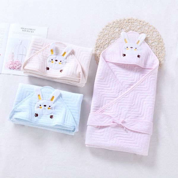 2020 spring and autumn cotton newborn wrapping blanket cartoon colored cotton baby blanket thin solid color
2020 spring and autumn cotton newborn wrapping blanket cartoon colored cotton baby blanket thin solid color