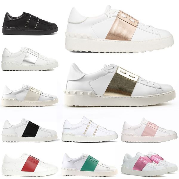 elegant luxury designer platform casual shoes white black silver fashion men women leather rivet open low sports sneakers size 35-46
elegant luxury designer platform casual shoes white black silver fashion men women leather rivet open low sports sneakers size 35-46