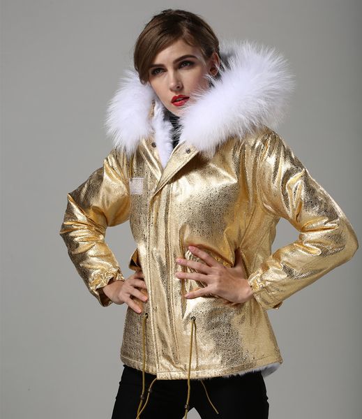 2019 new listing meifeng brand white rabbit fur lining gold mini parkas white raccoon fur-trimmed cold resistant parka, Black
2019 new listing meifeng brand white rabbit fur lining gold mini parkas white raccoon fur-trimmed cold resistant parka, Black