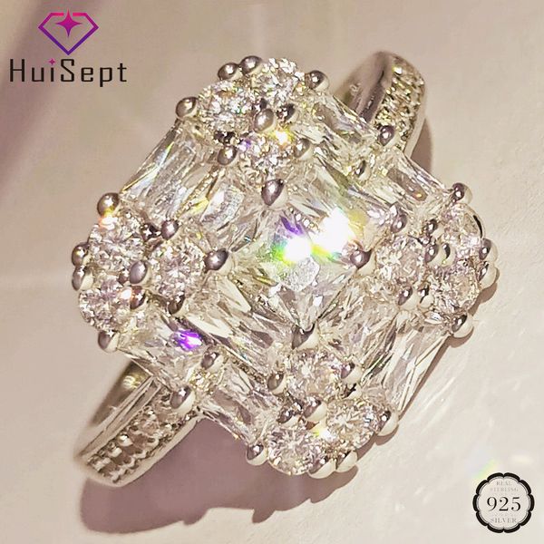 huisept elegant silver 925 ring for women with zircon gemstones jewelry wedding promise party ornament gift wholesale rings, Golden;silver
huisept elegant silver 925 ring for women with zircon gemstones jewelry wedding promise party ornament gift wholesale rings, Golden;silver