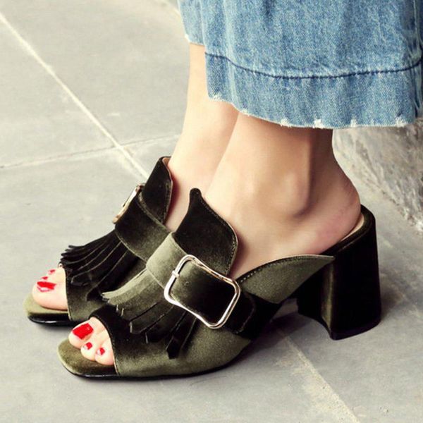 jaycosin 2020 women sandals shoes women block heel high heels slippers female fish head tassel sandalisa mujer outdoor slides, Black
jaycosin 2020 women sandals shoes women block heel high heels slippers female fish head tassel sandalisa mujer outdoor slides, Black