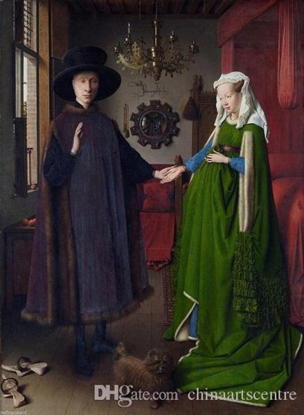 va. jan van eyck the arnolfini wedding handpainted impressionist art oil painting on canvas wall art home office deco
va. jan van eyck the arnolfini wedding handpainted impressionist art oil painting on canvas wall art home office deco