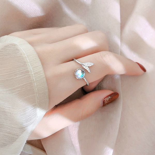 wholesale silver female mermaid tail adjustable finger rings 925 sea whale fish tail rings for women fashion jewelry, Slivery;golden
wholesale silver female mermaid tail adjustable finger rings 925 sea whale fish tail rings for women fashion jewelry, Slivery;golden