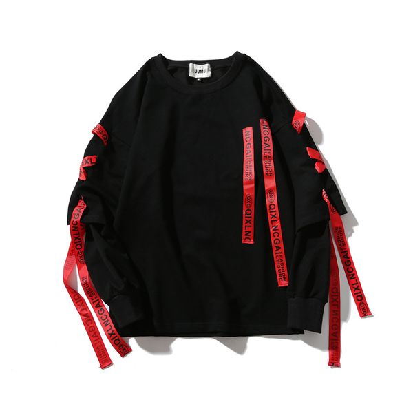 fashion pullover couple sweater men and women hip-hop ribbon fake two loose long-sleeved t-shirt asian plus size korean version
fashion pullover couple sweater men and women hip-hop ribbon fake two loose long-sleeved t-shirt asian plus size korean version