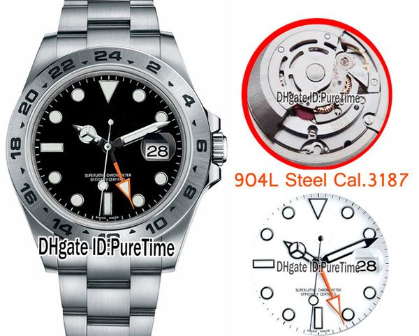 edition gmf v2 explorer ii 216570-77210 904l steel cal.3187 automatic black dial gmt mens watch (correct hand stack) puretime gmf2b2, Slivery;brown
edition gmf v2 explorer ii 216570-77210 904l steel cal.3187 automatic black dial gmt mens watch (correct hand stack) puretime gmf2b2, Slivery;brown