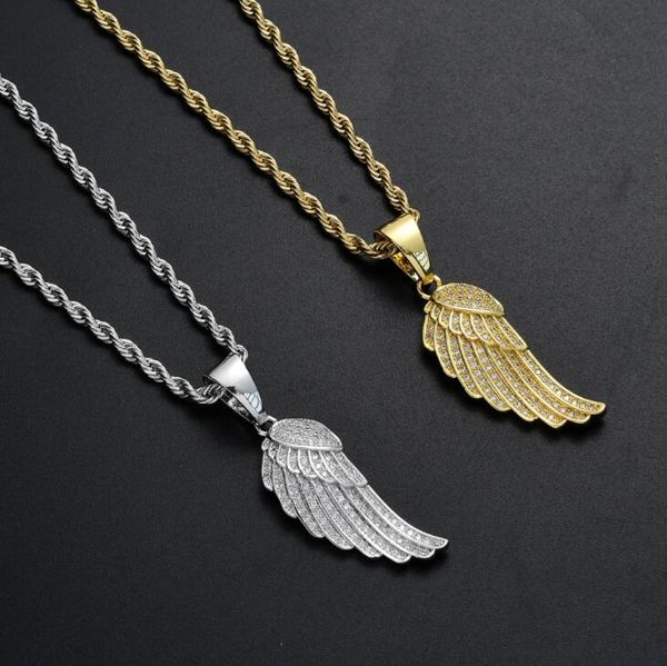 hip hop angel wings diamonds pendant necklaces for men women religion christianity luxury necklace jewelry ing, Silver
hip hop angel wings diamonds pendant necklaces for men women religion christianity luxury necklace jewelry ing, Silver