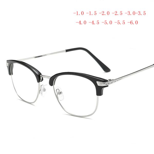 1.0 -1.5 2.0 to -6.0 rivet finished myopia glasses men women short-sight eyewear silver and golden frame nearsighted glasses
1.0 -1.5 2.0 to -6.0 rivet finished myopia glasses men women short-sight eyewear silver and golden frame nearsighted glasses
