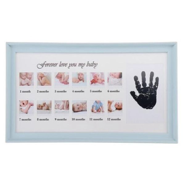 симпатичная детская фоторамка diy отпечаток руки 12 месяцев фоторамка baby boy girl one year anniversary photo frame blue
симпатичная детская фоторамка diy отпечаток руки 12 месяцев фоторамка baby boy girl one year anniversary photo frame blue