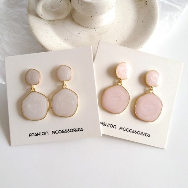 korean trendy lady temperament sweet metal dripping oil irregular geometry dangle earrings fashion female jewelry accessories, Silver
korean trendy lady temperament sweet metal dripping oil irregular geometry dangle earrings fashion female jewelry accessories, Silver