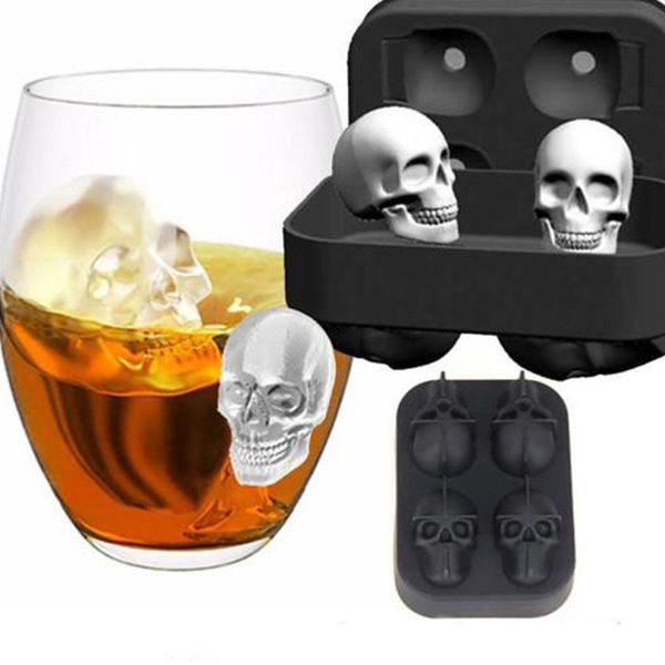 4 grids 3d ice cube mold halloween skull shaped whisky wine ice cube tray maker chocolate cake mould bar party
4 grids 3d ice cube mold halloween skull shaped whisky wine ice cube tray maker chocolate cake mould bar party