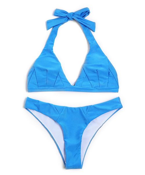 new amazon european and american foreign trade bikini pure color strap split swimsuit women cross-border swimwear wholesale, White;black
new amazon european and american foreign trade bikini pure color strap split swimsuit women cross-border swimwear wholesale, White;black