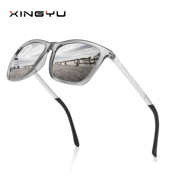 2020 new men's and women's polarized sunglasses titanium magnesium material fashion spring leg trend glasses, White;black
2020 new men's and women's polarized sunglasses titanium magnesium material fashion spring leg trend glasses, White;black