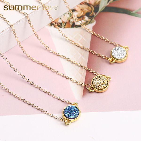 new arrival handmade resin druzy charm bracelet for women bohemia natural stone bracelet with card fashion friendship jewelry wholesale, Black
new arrival handmade resin druzy charm bracelet for women bohemia natural stone bracelet with card fashion friendship jewelry wholesale, Black