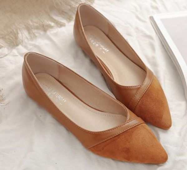 2019 women's shoes in spring and autumn with new style flat bottom pointed end suede @146, Black
2019 women's shoes in spring and autumn with new style flat bottom pointed end suede @146, Black