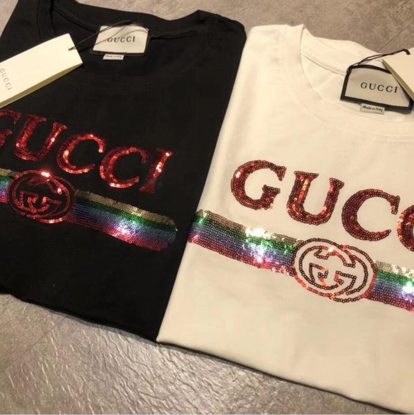19 women de igner t hirt ummer tyle luxury rainbow equin t hirt ca ual hort leeve top men treetwear women tee
19 women de igner t hirt ummer tyle luxury rainbow equin t hirt ca ual hort leeve top men treetwear women tee