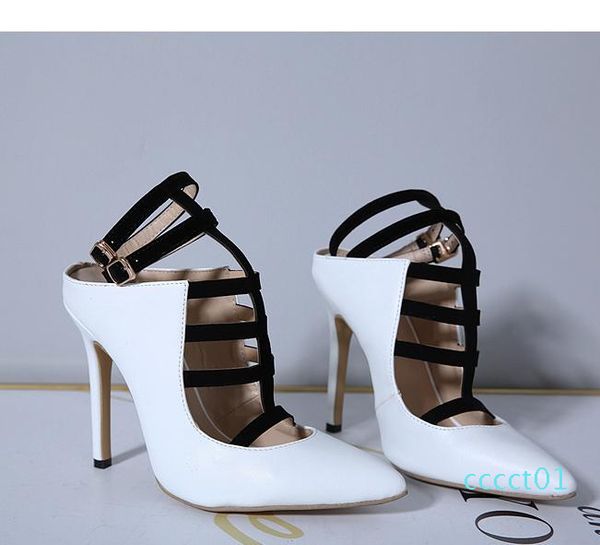 patchwork black white t strappy pointed toe high heels pumps office lady work shoes 12cm size 35 to 45
patchwork black white t strappy pointed toe high heels pumps office lady work shoes 12cm size 35 to 45