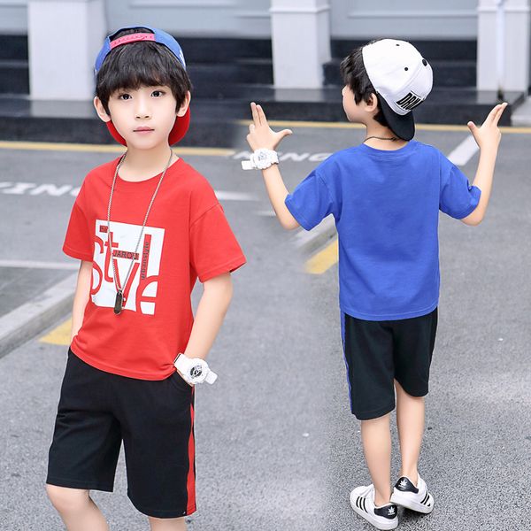 kids boy clothes summer fashion casual children style t-shirt + pants 2pcs outfit boys sport suit for girls clothing set, White
kids boy clothes summer fashion casual children style t-shirt + pants 2pcs outfit boys sport suit for girls clothing set, White