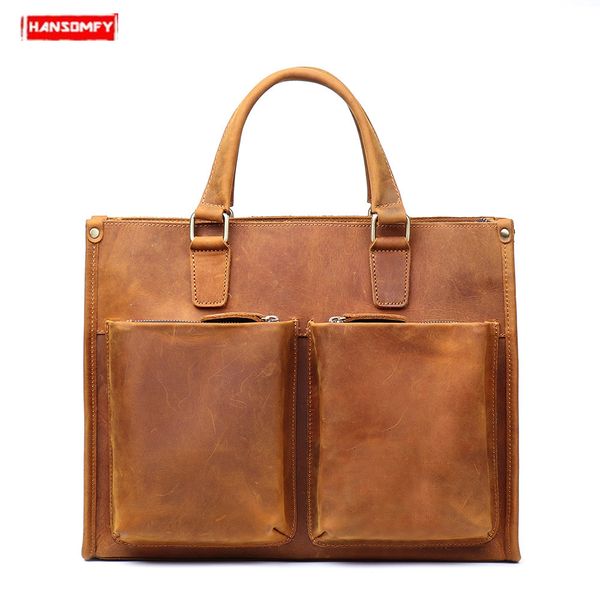 new men handbags crazy horse leather male shoulder messenger lapbag large capacity crossbody bags genuine leather briefcase
new men handbags crazy horse leather male shoulder messenger lapbag large capacity crossbody bags genuine leather briefcase