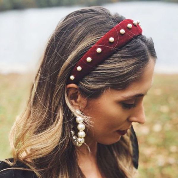 korean fashion pearl headband for women soft sponge hairband crystal simulated pearl hair loop headwear hair accessories f10441, Golden;white
korean fashion pearl headband for women soft sponge hairband crystal simulated pearl hair loop headwear hair accessories f10441, Golden;white