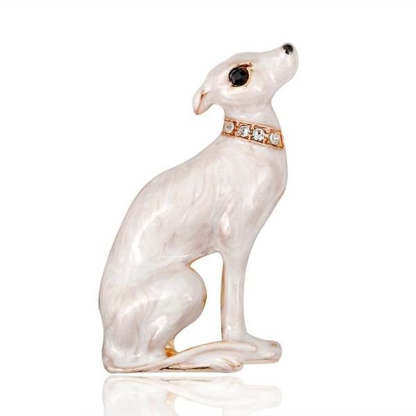 al235 dog shape brooch rhinestone brooch exquisite accessory garment pin decor women's children's jewelry gift, Gray
al235 dog shape brooch rhinestone brooch exquisite accessory garment pin decor women's children's jewelry gift, Gray