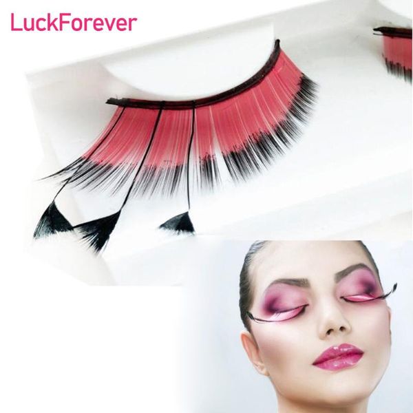 long feather false eyelashes eye lashes handmade colorful false eyelashes dance costume cosplay party lashes for women, girls
long feather false eyelashes eye lashes handmade colorful false eyelashes dance costume cosplay party lashes for women, girls
