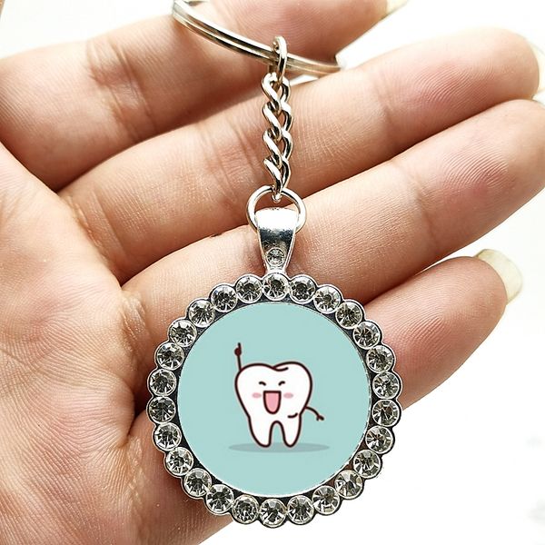 2020 new personality cute protect teeth mood pendant keychain glass convex round key chain children gift, Silver
2020 new personality cute protect teeth mood pendant keychain glass convex round key chain children gift, Silver