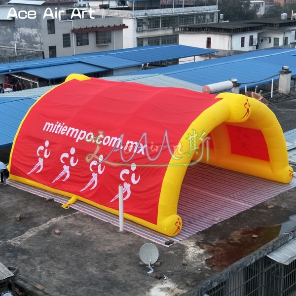Image of High Quality Inflatable Tunnel Tent Outdoor Entrance inflatable Tunnel Marquee for party event advertising