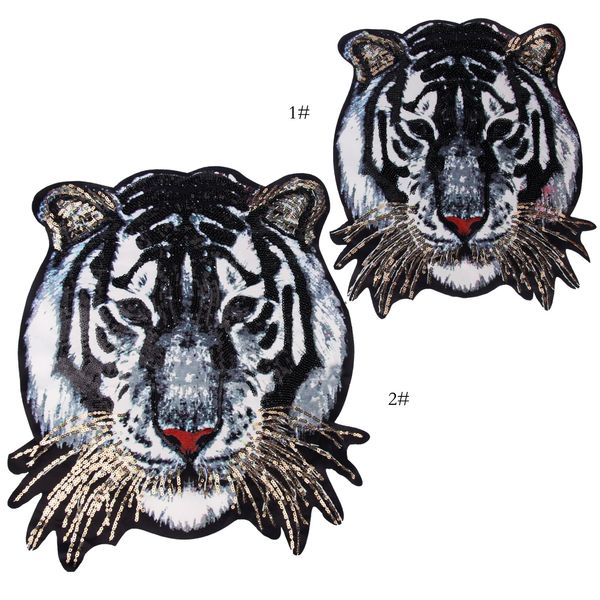 printed tigers patches for jackets,embroidered sequined tigers badges appliques for jeans,animals patches for clothing a97, Black
printed tigers patches for jackets,embroidered sequined tigers badges appliques for jeans,animals patches for clothing a97, Black