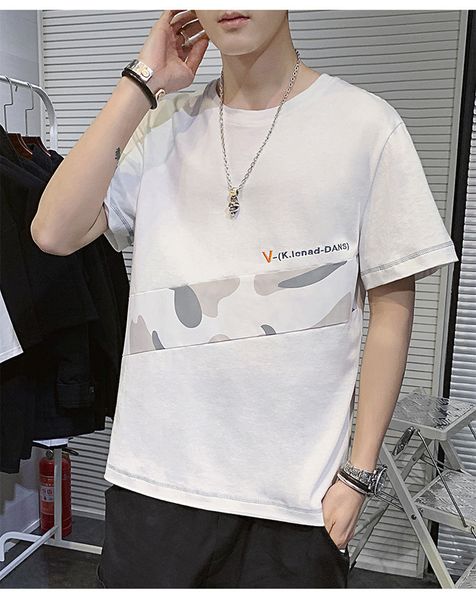 youth patchwork casual mens t-shirts summer letter print cool men o-neck short sleeve designer clothing, White;black
youth patchwork casual mens t-shirts summer letter print cool men o-neck short sleeve designer clothing, White;black