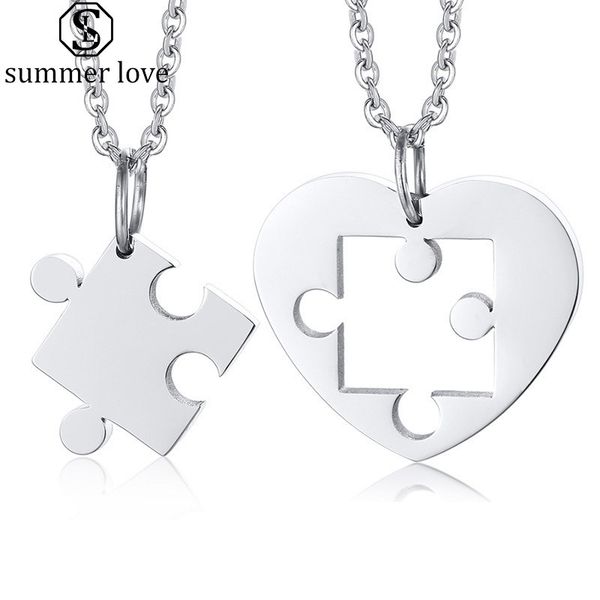 2pcs сердце любовь puzzle ожерелья для day jewelry gift-z женщины мужчины никогда не увядает из нержавеющей стали пара ожерелье юбилей вален, Silver
2pcs сердце любовь puzzle ожерелья для day jewelry gift-z женщины мужчины никогда не увядает из нержавеющей стали пара ожерелье юбилей вален, Silver