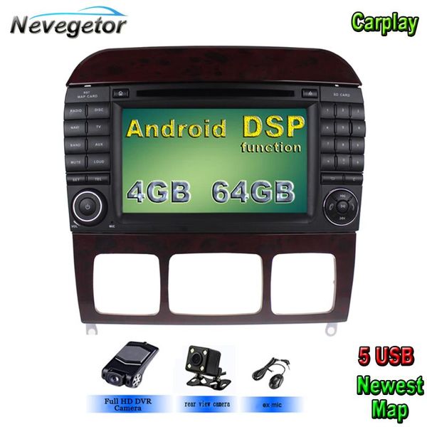 5 usb android 9.0 car radio dvd player for //s320/s350/s400/s500/w220/w215/c class s class gps navigation bt wifi car dvd
5 usb android 9.0 car radio dvd player for //s320/s350/s400/s500/w220/w215/c class s class gps navigation bt wifi car dvd