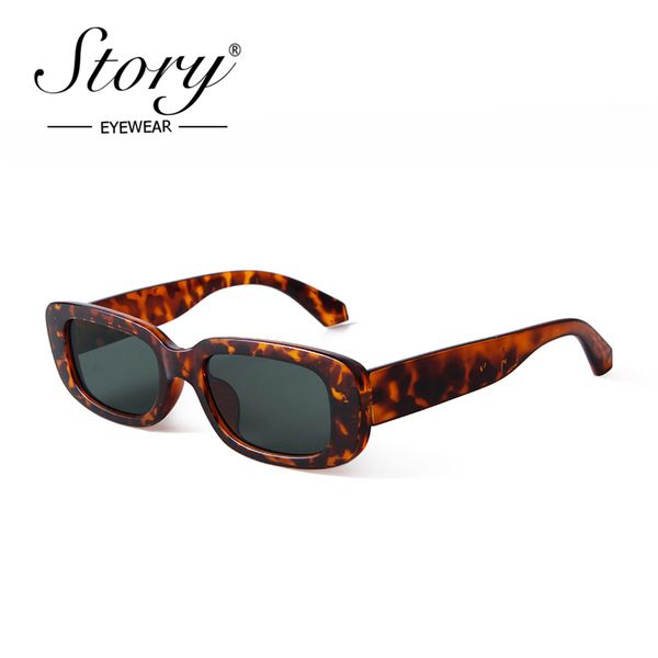 story vintage rectangle sunglasses women 2020 brand design classic retro leopard small square sun glasses shades s77087h, White;black
story vintage rectangle sunglasses women 2020 brand design classic retro leopard small square sun glasses shades s77087h, White;black