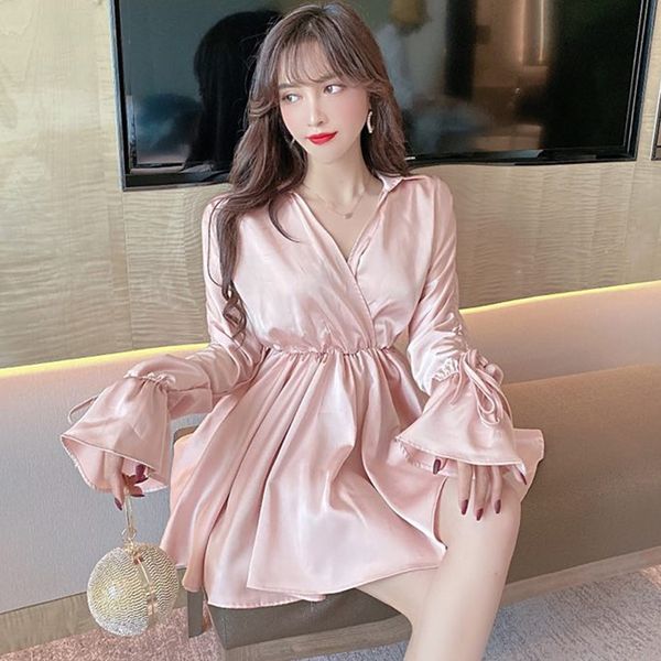 lady goddess smoothie blouse high waist long version flare sleeve shirt women chemise femme chemisier blusa mujer, White
lady goddess smoothie blouse high waist long version flare sleeve shirt women chemise femme chemisier blusa mujer, White