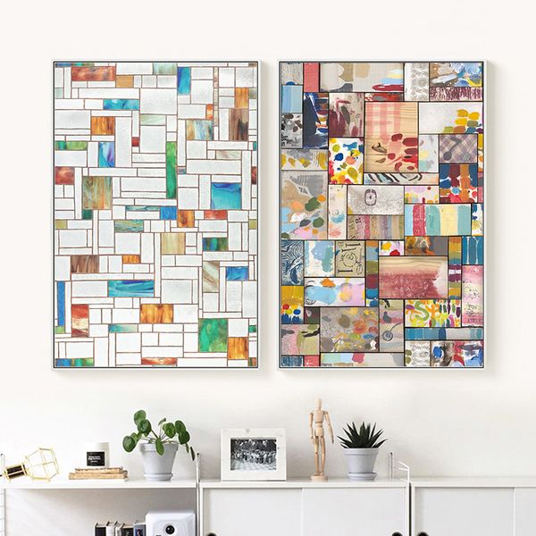 minimalistic abstract colorful squares canvas painting art print poster picture wall bedroom living room home decor ab095
minimalistic abstract colorful squares canvas painting art print poster picture wall bedroom living room home decor ab095