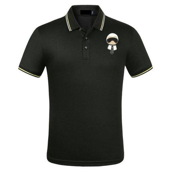 2020 summer polo t shirt for men's with cartoon embroidery designer t shirts luxury short sleeve t shirt brand men's clothing size, White;black
2020 summer polo t shirt for men's with cartoon embroidery designer t shirts luxury short sleeve t shirt brand men's clothing size, White;black