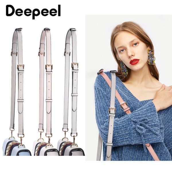 deepeel 1pc 1.8*67-120cm women genuine leather color bag strap adjustable shoulder strap replacement belt bag accessories bs121, Black
deepeel 1pc 1.8*67-120cm women genuine leather color bag strap adjustable shoulder strap replacement belt bag accessories bs121, Black