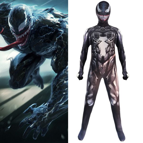 new fancy halloween uniform cosplay designer mens jumpsuit for halloween venom role-playing suits movie character venom mens clothing, Black;red
new fancy halloween uniform cosplay designer mens jumpsuit for halloween venom role-playing suits movie character venom mens clothing, Black;red