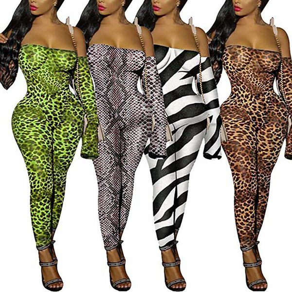 2019 autumn new fashion womens elegant off shoulder long sleeve animal print bodycon jumpsuit romper casual top, Black;white
2019 autumn new fashion womens elegant off shoulder long sleeve animal print bodycon jumpsuit romper casual top, Black;white
