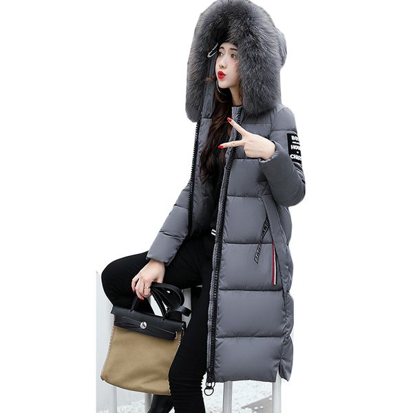 2019 winter women's down parkas winter jacket big fur thick slim long coat fashion zipper hooded female long outerwear, Tan;black
2019 winter women's down parkas winter jacket big fur thick slim long coat fashion zipper hooded female long outerwear, Tan;black