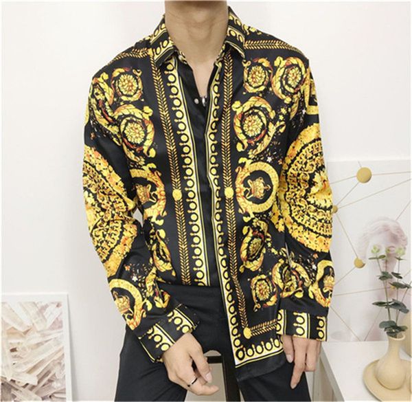 designer polo shirts men brand new mens shirts 2019 long sleeved slim fit dress shirts business casual men shirt, Black;brown
designer polo shirts men brand new mens shirts 2019 long sleeved slim fit dress shirts business casual men shirt, Black;brown